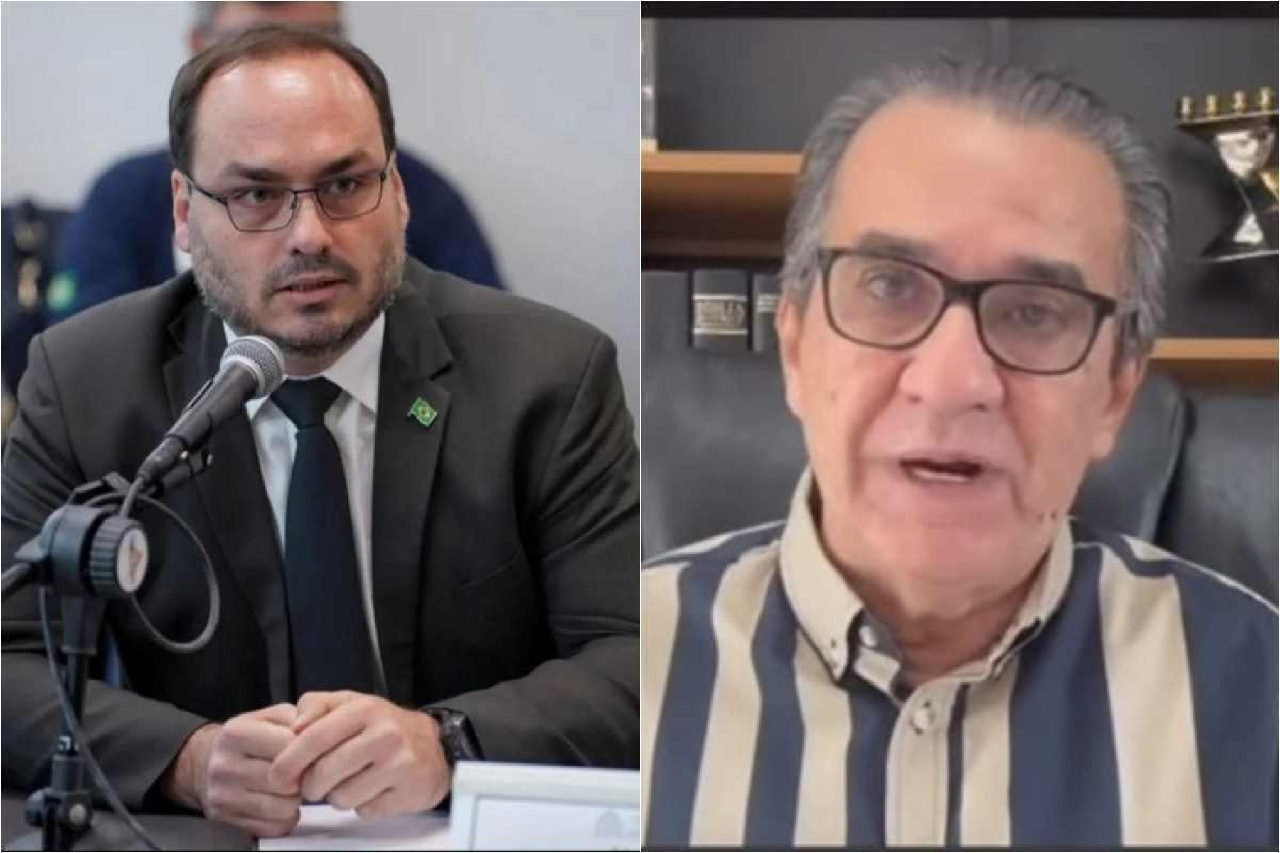 Carlos diz que respeita Malafaia após pastor chamar Bolsonaro de covarde