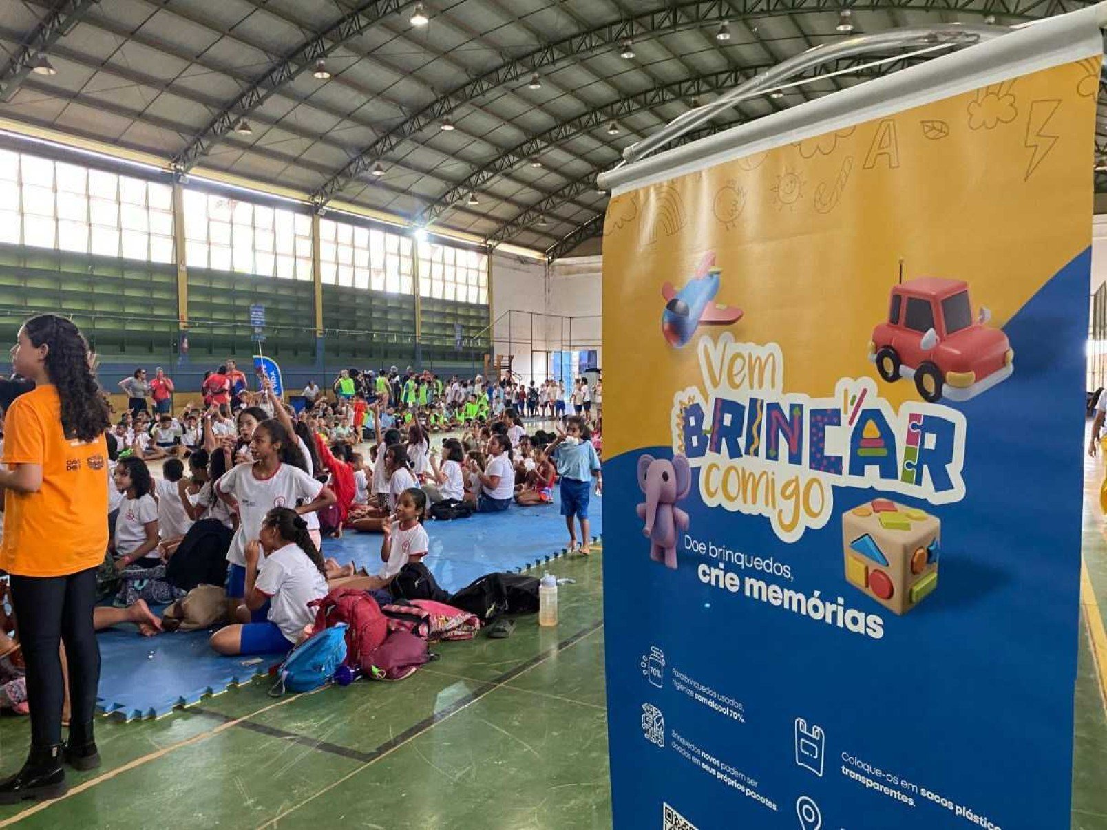 O evento da Cidade Estrutural ocorreu no Centro Olímpico e Paralimpico