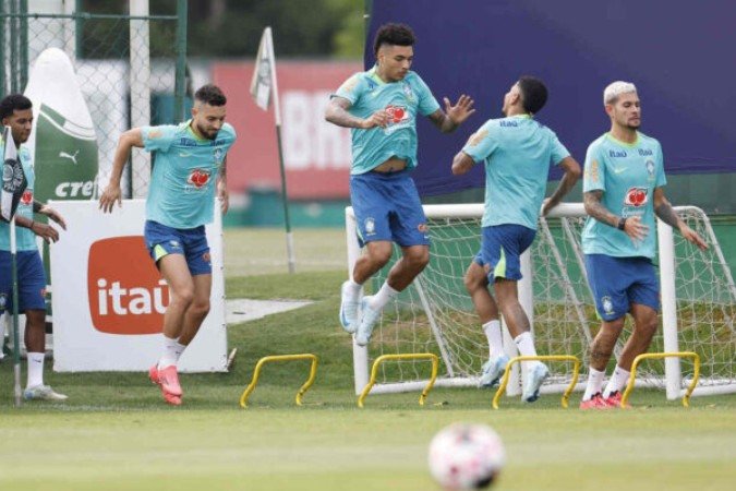 Igor Jesus será titular contra o Chile -  (crédito: Foto: Rafael Ribeiro/CBF)