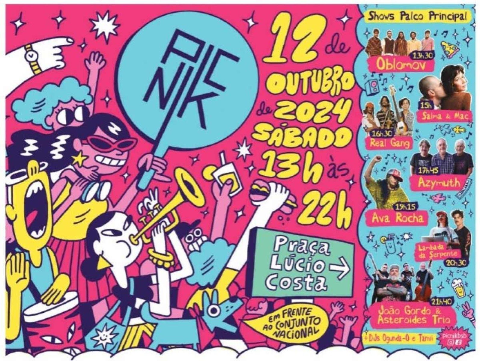 Programação do PicniK. do Dia das Crianças