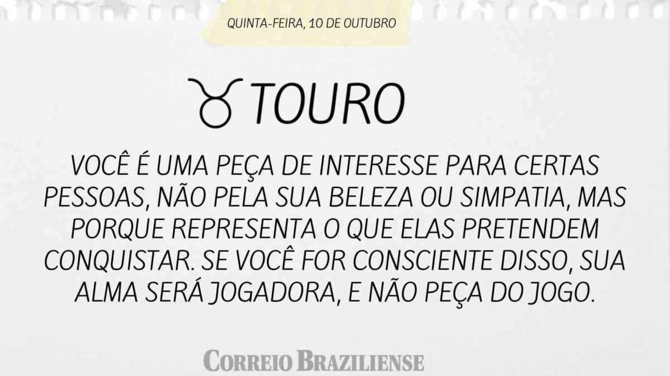 TOURO | 10 DE OUTUBRO DE 2024