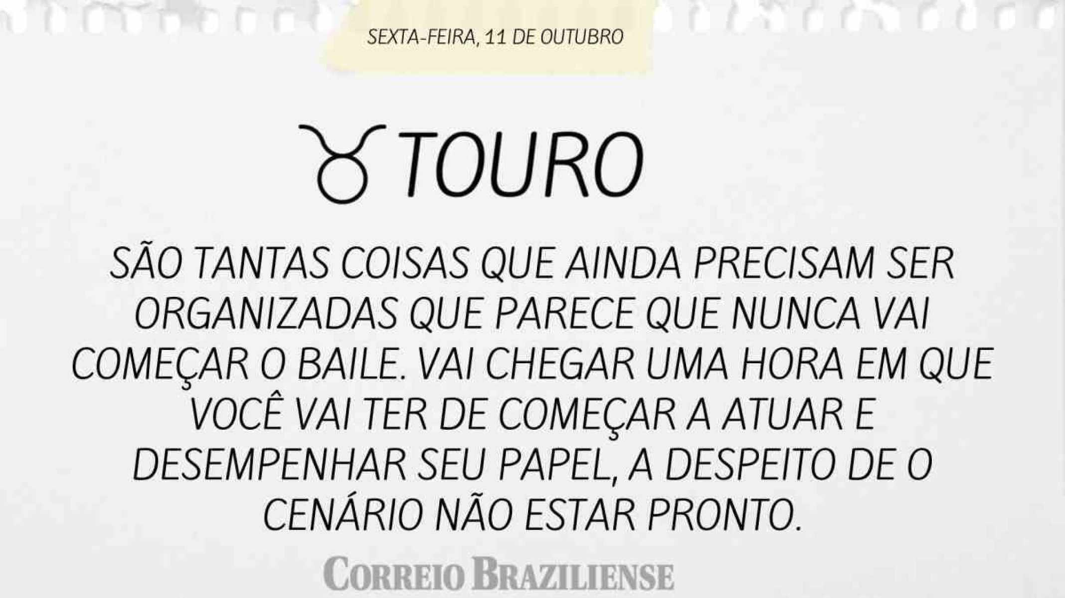 TOURO | 11 DE OUTUBRO DE 2024