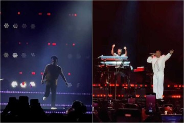 Show do Bruno Mars em São Paulo tem funk e show surpresa do Thiaguinho -  (crédito: Reprodução Instagram)