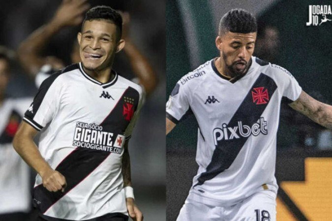 Adson e Paulinho estão próximos de retornos ao Vasco -  (crédito: Fotos: Leandro Amorim/Vasco)