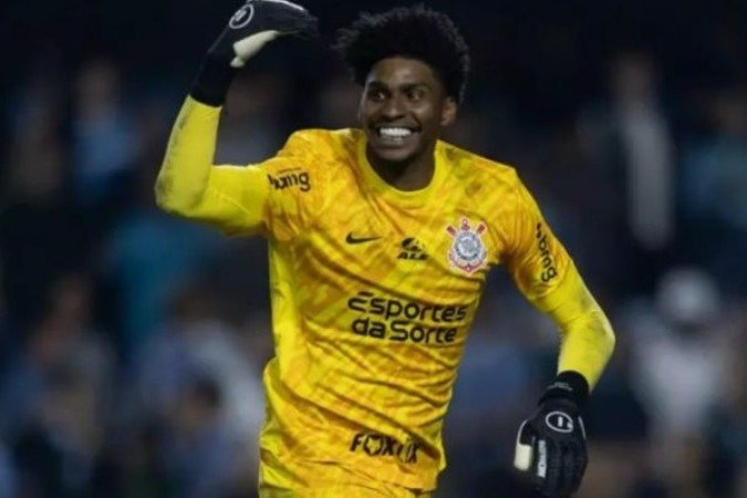 Corinthians afirma a Flamengo que vai comprar Hugo Souza - (crédito: Reprodução/Globo) Corinthians afirma a Flamengo que vai comprar Hugo Souza - (crédito: Reprodução/Globo)