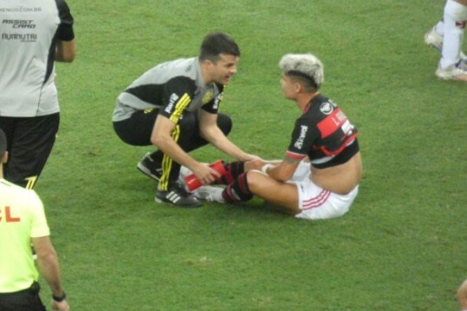 Luiz Araújo pode desfalcar o Flamengo pelo restante da temporada - (crédito: Foto: Marcelo Cortes/CRF) Luiz Araújo pode desfalcar o Flamengo pelo restante da temporada - (crédito: Foto: Marcelo Cortes/CRF)