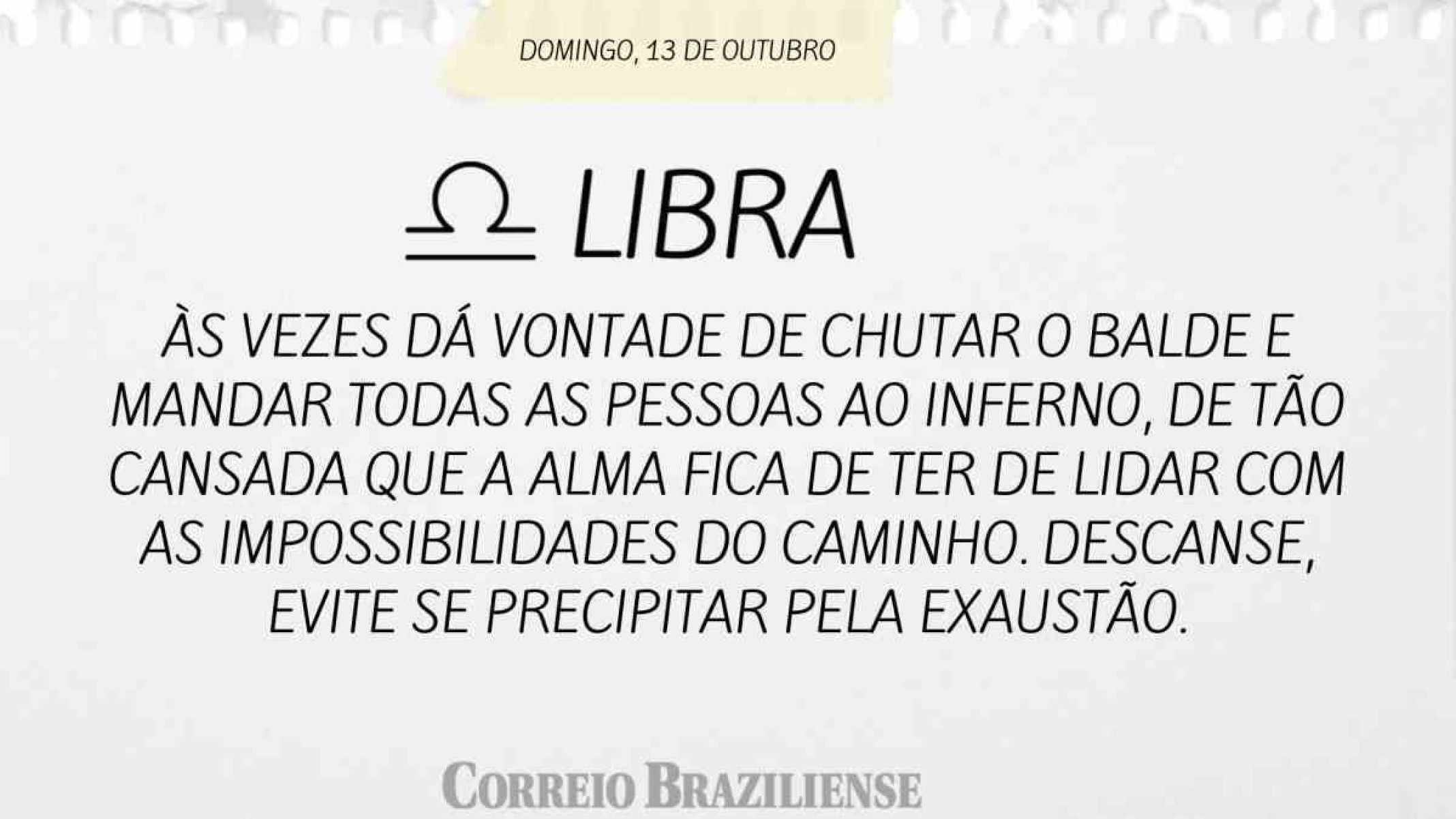 LIBRA | 13 DE OUTUBRO DE 2024