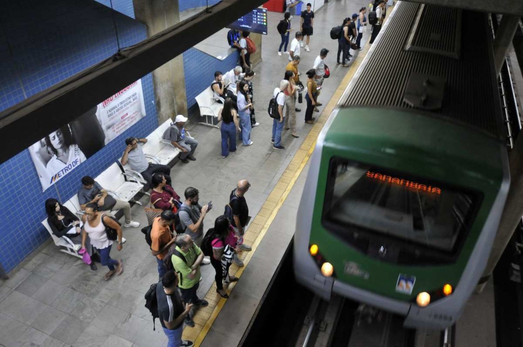 Horário do Metrô será ampliado nesta terça (15/10) devido ao jogo da Seleção 