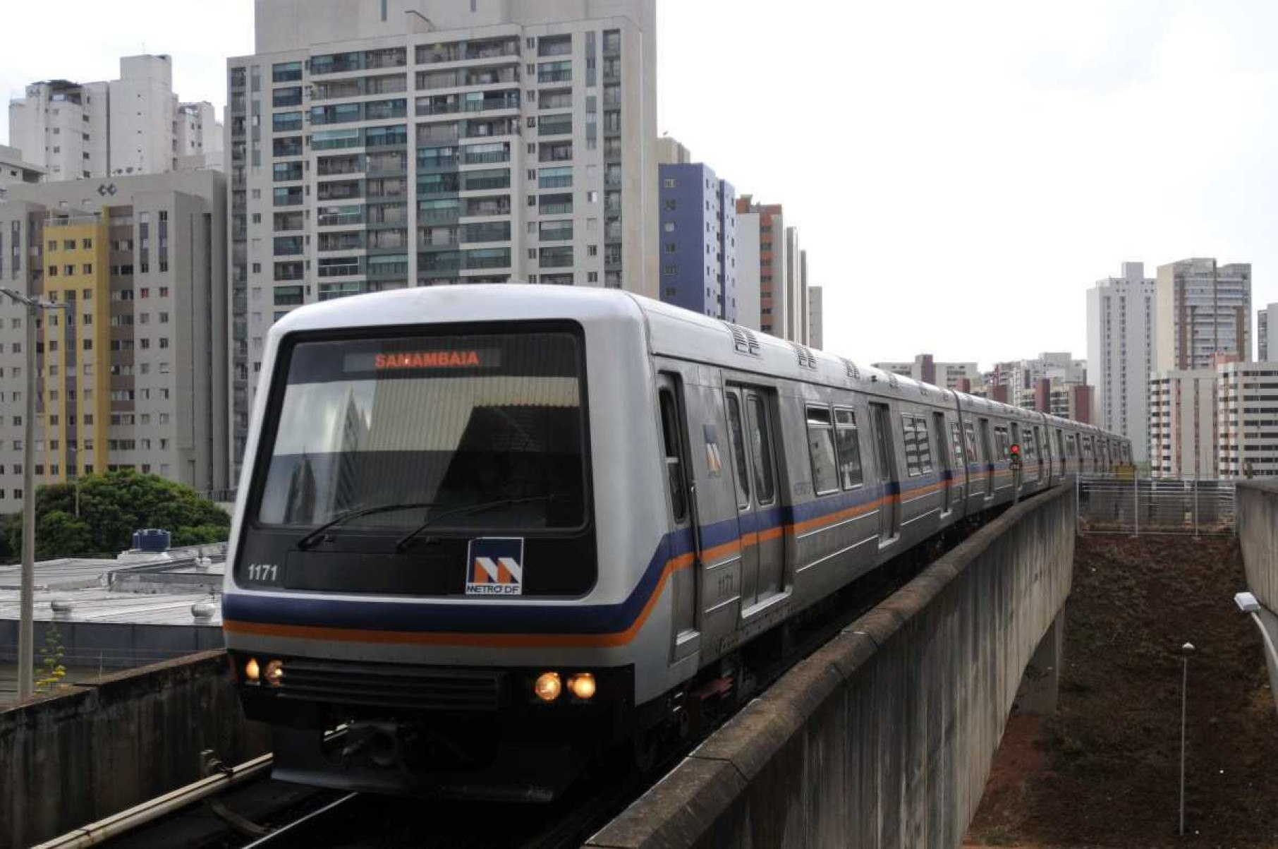 Metrô de Samambaia será ampliado até o Centro Olímpico da cidade