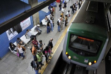  Metro do DF. -  (crédito:  MINERVINO JUNIOR                    )