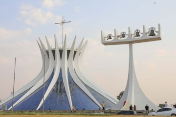 Catedral Metropolitana de Brasília em 3 de outubro de 2024 -  (crédito: Joel Rodrigues/Agência Brasília)