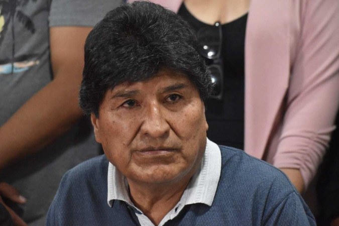 Evo Morales, ex-presidente da Bolívia -  (crédito: FERNANDO CARTAGENA / AFP)