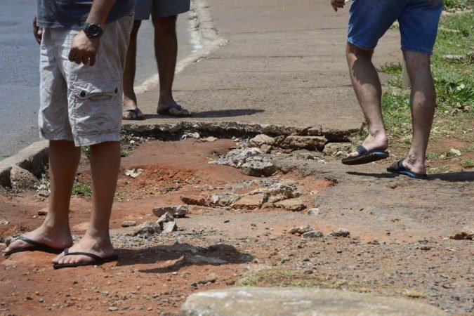 Serão construídos 11.135m² de calçadas acessíveis 