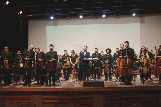 Orquestra Filarmônica homenageará estudantes e profissionais da saúde no próximo sábado (17/10)
 -  (crédito: Divulgação)