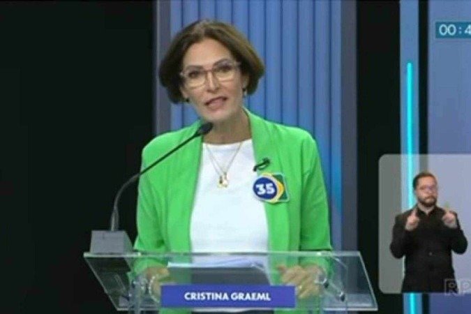 Candidata à Prefeitura de Curitiba Cristina Graeml - (crédito: Reprodução/Instragram @cristinagraeml) Candidata à Prefeitura de Curitiba Cristina Graeml - (crédito: Reprodução/Instragram @cristinagraeml)