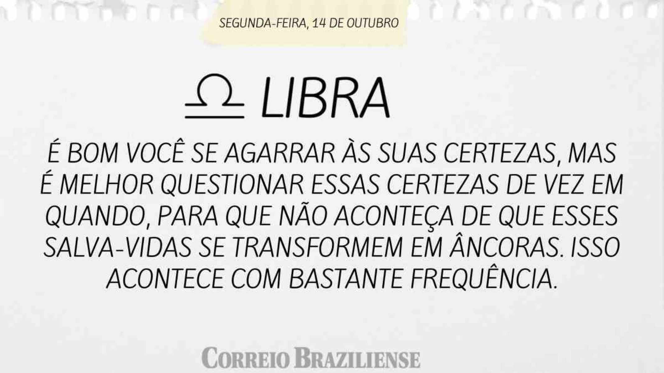 LIBRA | 14 DE OUTUBRO DE 2024