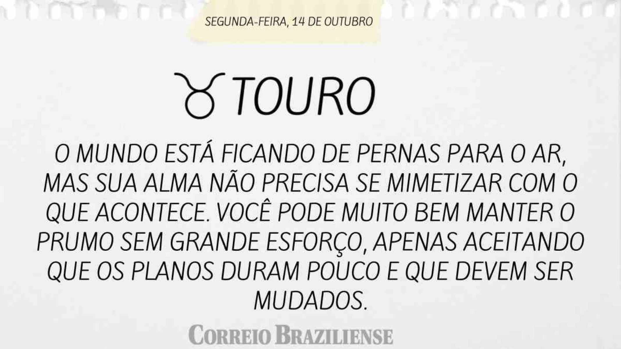 TOURO | 14 DE OUTUBRO DE 2024