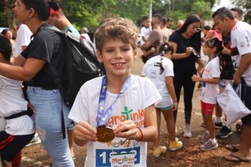 Rudy Pettená chegou em primeiro lugar na bateria que correu -  (crédito: Mariana Campos/CB/DA Press)