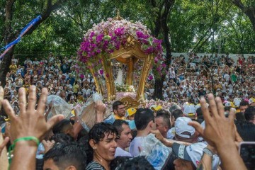 Círio de Nazaré movimenta Belém (PA) e impacta a economia local - Anderson BARBOSA/AFP