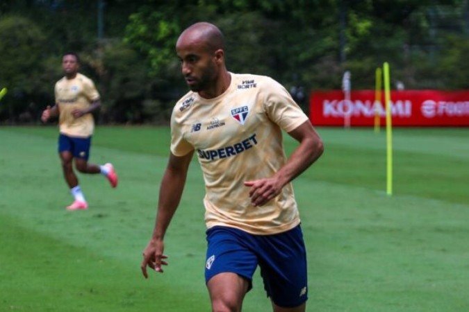 Lucas Moura deve ser titular contra o Vasco - (crédito: Foto: Erico Leonan / saopaulofc.net) Lucas Moura deve ser titular contra o Vasco - (crédito: Foto: Erico Leonan / saopaulofc.net)