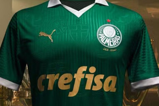 Palmeiras define valor que deseja receber de nova patrocinadora máster -  (crédito: Foto: Divulgação)