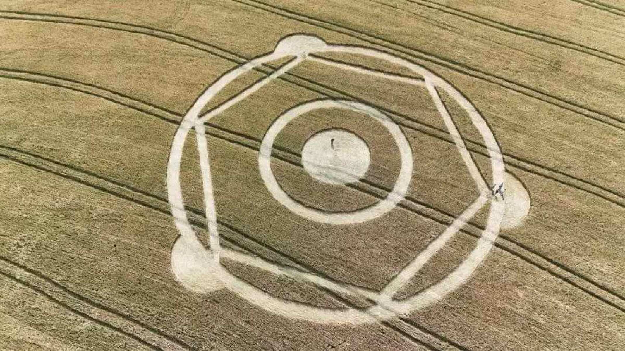 As marcas misteriosas encontradas em plantação no Sul