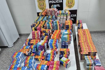 Policiais interceptaram uma carga de 450 comprimidos -  (crédito: PCDF/Divulgação)