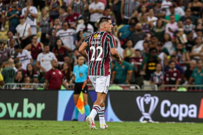 Gabriel Pires está fora dos planos do Fluminense e segue sem atuar na temporada -  (crédito: - Foto: Marcelo Gonçalves/Fluminense)