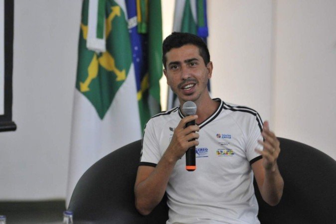 Nas redes sociais, Caio Bonfim celebrou o resultado: 