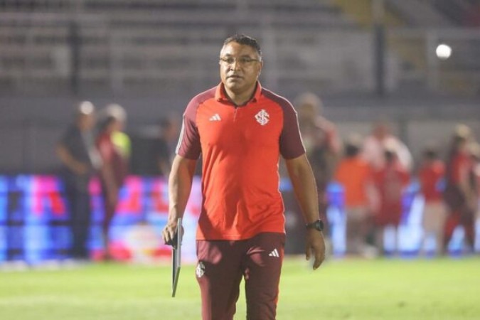 Roger Machado é protagonista em campanha de reação do Inter no Campeonato Brasileiro -  (crédito: Foto: Ricardo Duarte / Internacional)