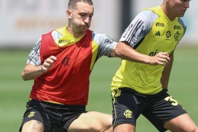 Treino do Flamengo de olho na retomada do Campeonato Brasileiro - (crédito: Foto: Gilvan de Souza/CRF) Treino do Flamengo de olho na retomada do Campeonato Brasileiro - (crédito: Foto: Gilvan de Souza/CRF)