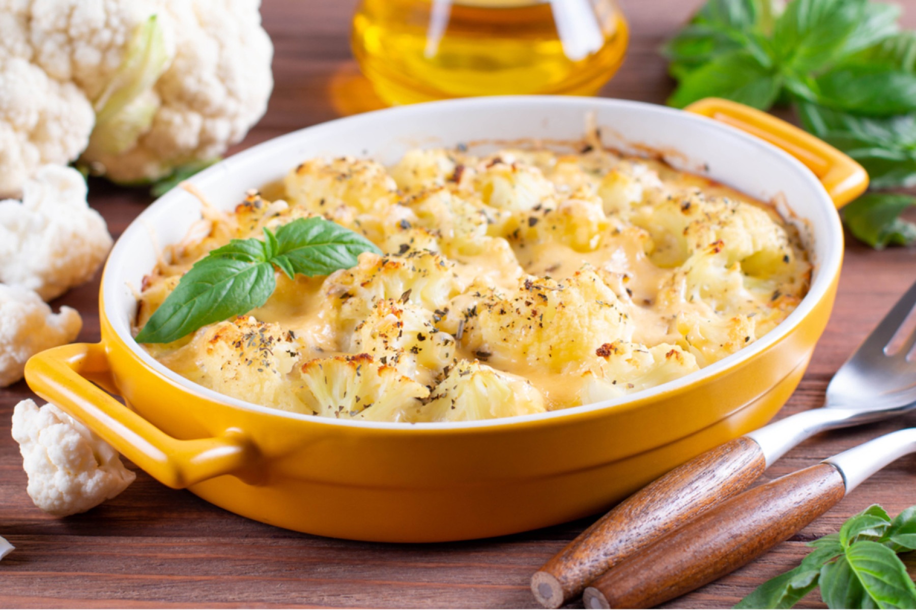 Couve-flor gratinada (Imagem: Ahanov Michael | Shutterstock) -  (crédito: EdiCase)