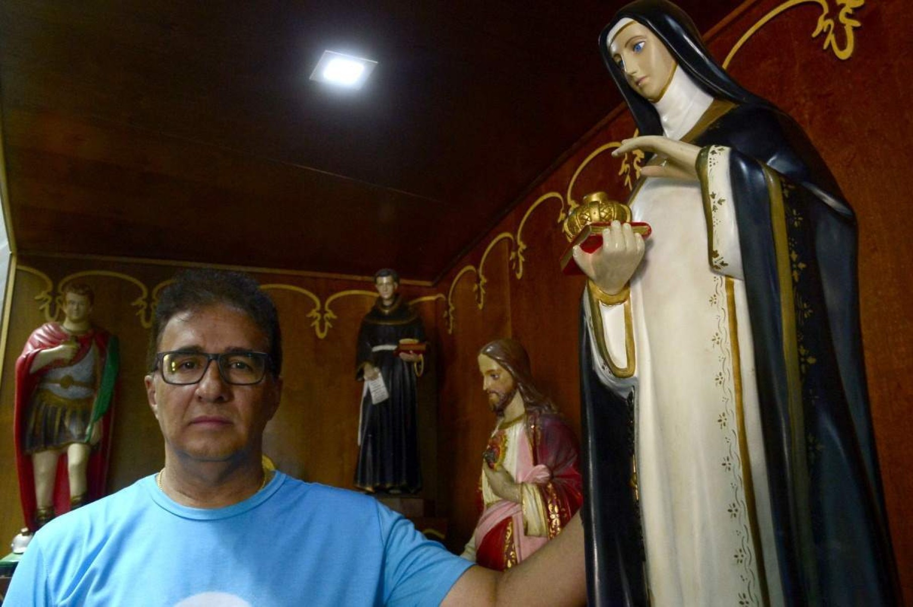 Padre José Ailton Teodoro assumiu a paróquia em maio