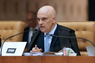 'Não podemos ignorar o que ocorreu ontem', iniciou o ministro -  (crédito: Rosinei Coutinho/STF)