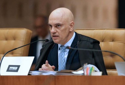 O ministro Alexandre de Moraes, relator dos processos, encaminhou pedidos de deportação de 63 golpistas -  (crédito: Rosinei Coutinho/STF)