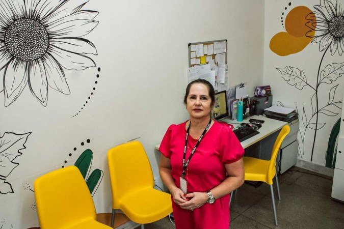  16/10/2024 Crédito: Kayo Magalhães/CB/D.A Press. Cidades. Sônia Inácio, gestora do Núcleo de Prevenção e Assistência a Situação de Violência (NUPAV).