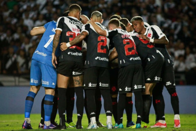 Vasco tem seis jogadores pendurados contra o São Paulo -  (crédito: Foto: Matheus Lima/Vasco)