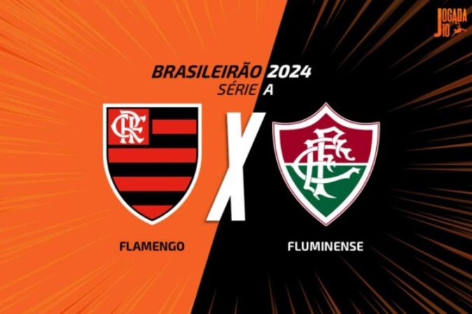 Flamengo e Fluminense se enfrentam nesta quinta-feira -  (crédito: Foto: Arte/Jogada10)