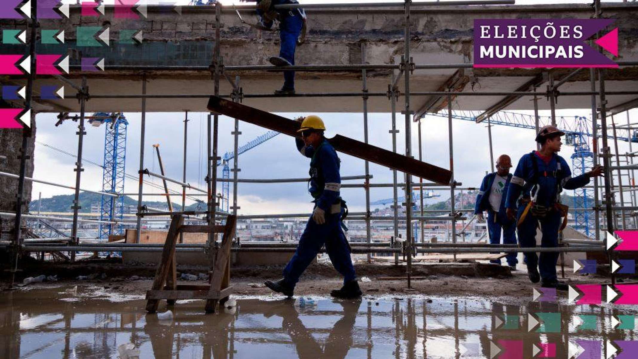 Empreendimentos residenciais da Pacaembu Construtora; sócios da empresa aparecem em lista de maiores doadores das eleições deste ano -  (crédito: Getty Images)