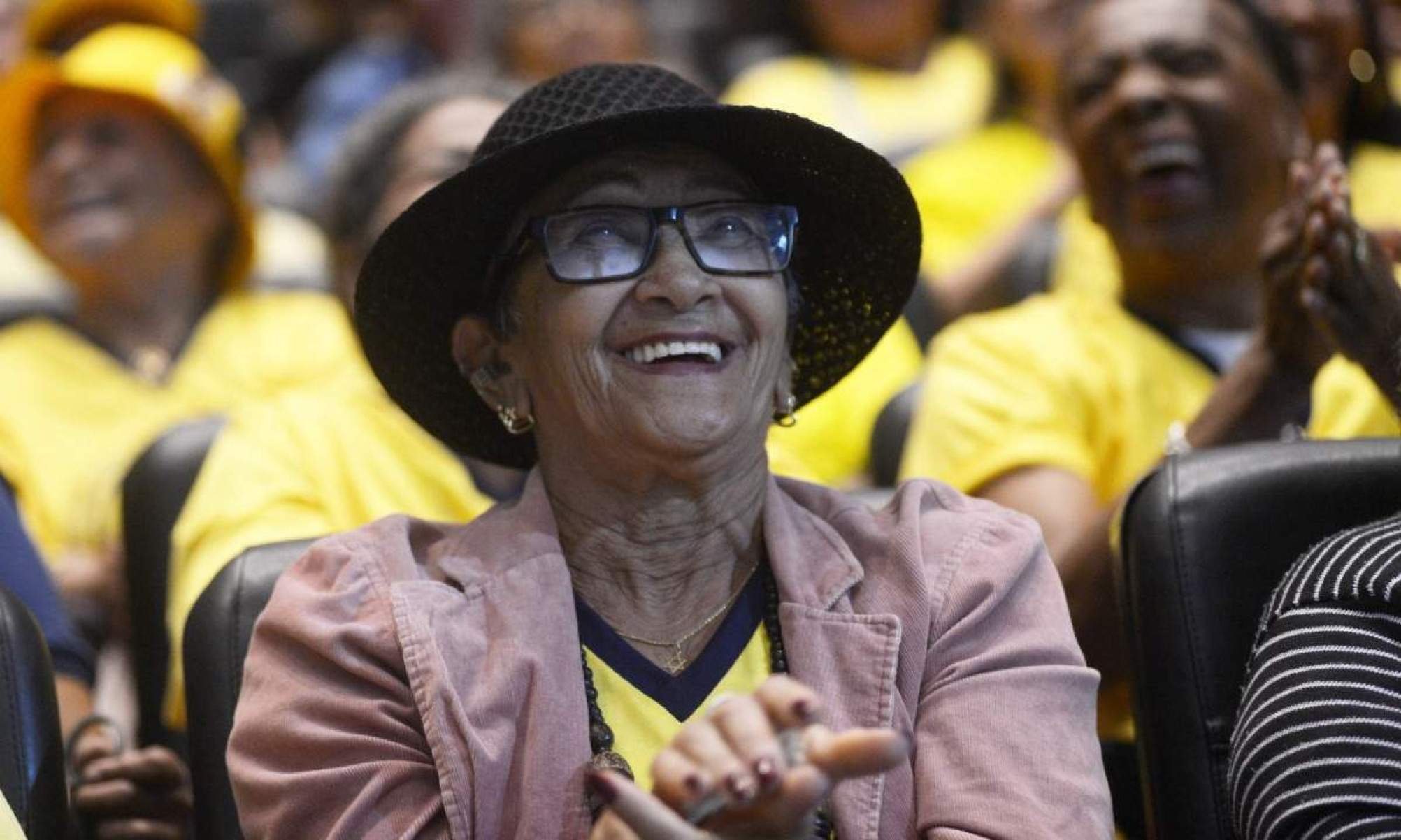  17/10/2024 Credito: Ed Alves/CB/DA.Press. Cidades. Projeto concerto nas Escola no Museu da Republica - Apresentação da Orquestra Filarmonica de Brasilia. Na foto, Angelina Maria. 