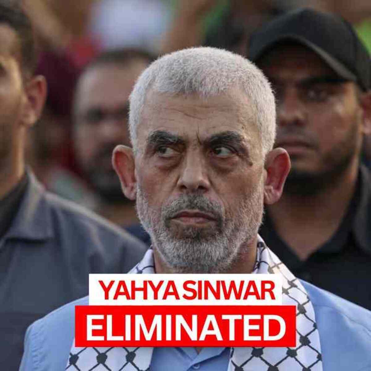 Forças de Defesa de Israel confirmam conclusão do 'processo de identificação do corpo' e, consequentemente, a morte de Yahya Sinwar, líder do Hamas -  (crédito: Reprodução/X/@israel)