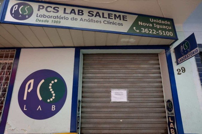 PCS Lab Saleme deveria atestar a integridade dos órgãos destinados à doação. Foi interditado pela Anvisa por emitir falsos laudos negativos -  (crédito: Fernando Frazão/Agência Brasil)