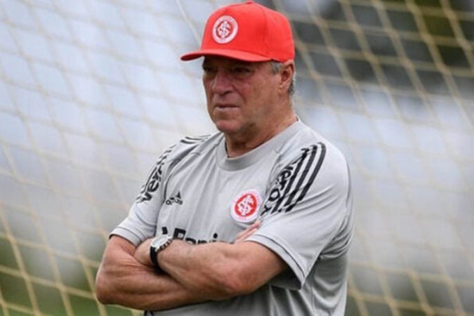 Abel Braga quando treinava o Internacional -  (crédito: Foto: Ricardo Duarte/Internacional)