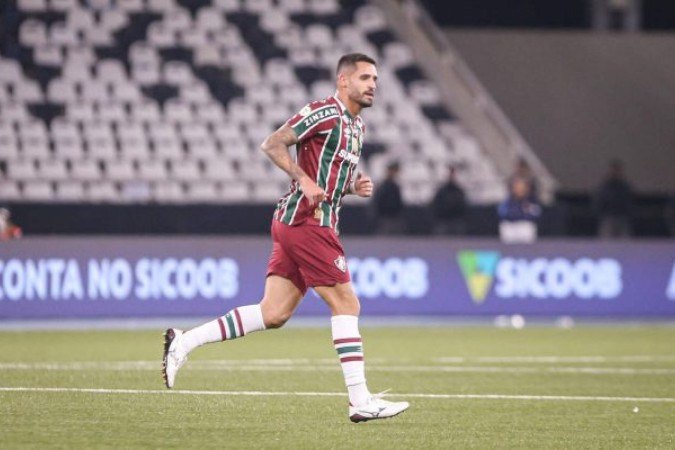Renato Augusto em ação com a camisa do Fluminense - (crédito: - Foto: Lucas Merçon/Fluminense) Renato Augusto em ação com a camisa do Fluminense - (crédito: - Foto: Lucas Merçon/Fluminense)
