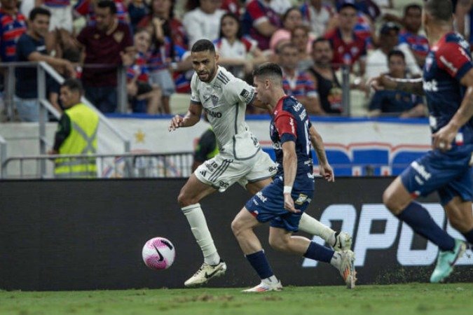 Fortaleza x Atlético empatam no Castelão  -  (crédito: Foto: Pedro Souza / Atlético-MG)