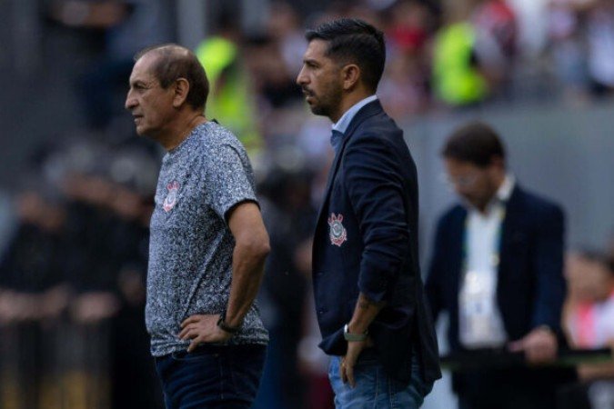 Ramón Díaz destacou importância da vitória diante do Athletico - (crédito: Foto: Rodrigo Coca/Agência Corinthians) Ramón Díaz destacou importância da vitória diante do Athletico - (crédito: Foto: Rodrigo Coca/Agência Corinthians)