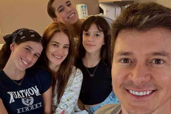 Rodrigo Faro e família -  (crédito: Reprodução Instagram)