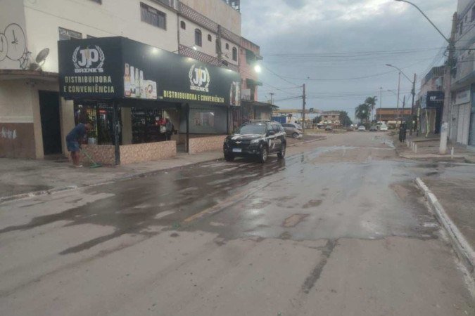Agressor foi preso em flagrante -  (crédito: PCDF/Divulgação)