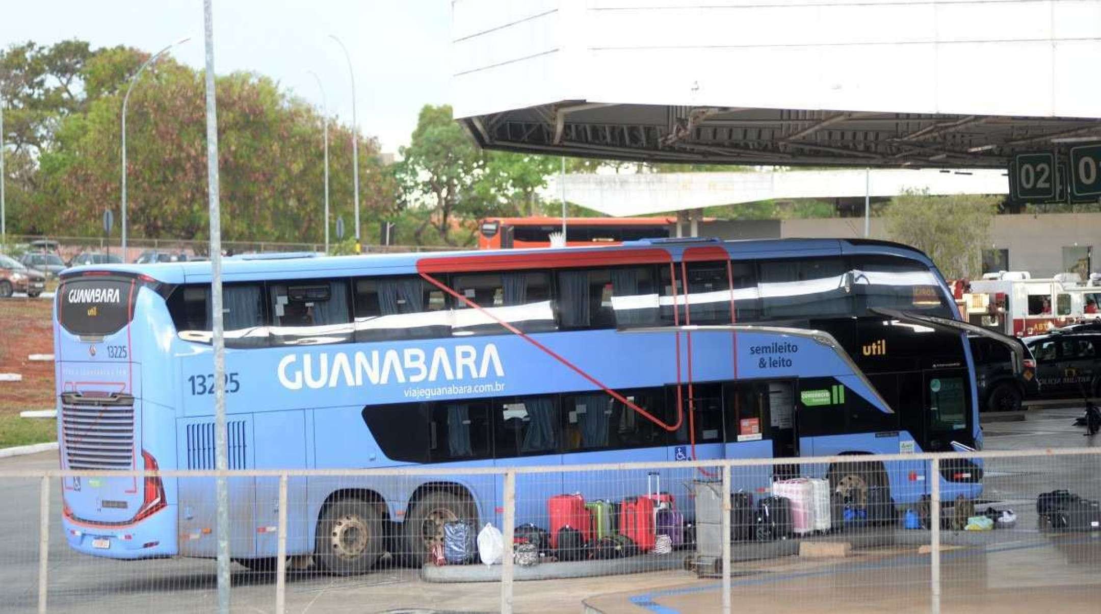 Goiânia e Anápolis concentram um terço das viagens de ônibus de Brasília