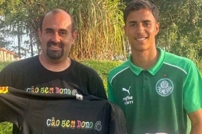 Vitor Reis é o novo embaixador da ONG Cão Sem Dono -  (crédito: Foto: Divulgação)